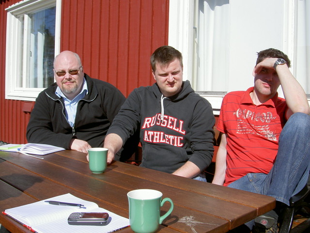 3 paneltuppar i form av Bjrn, Jocke och Niklas